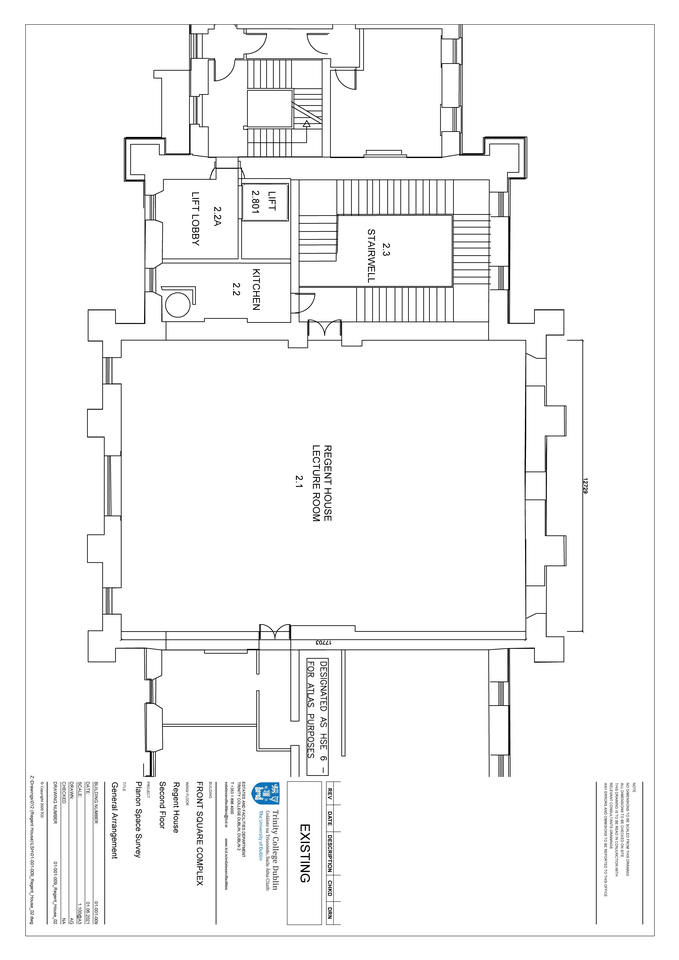 Floor Plan of Regent House