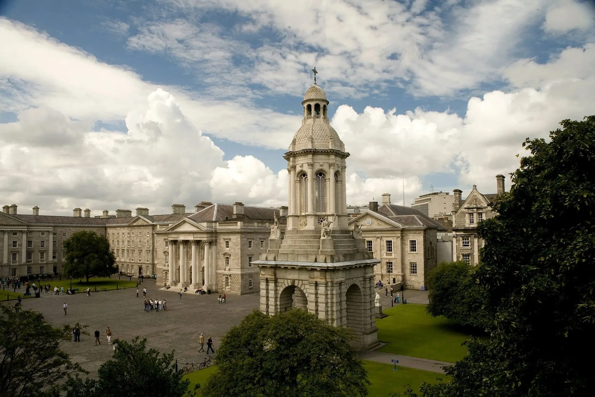 trinity accommodation view of square