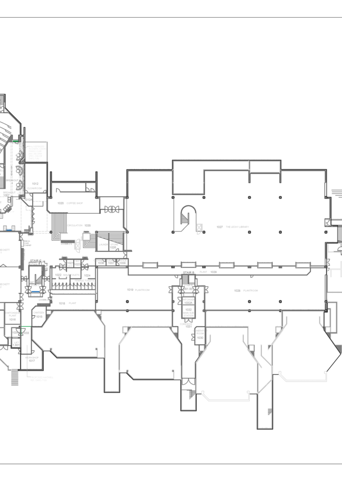 Floor Plan of Arts Building Level 1